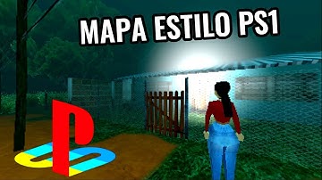 Mapa con gráficos de PS1 para mi JUEGO de TERROR - Devlog #5