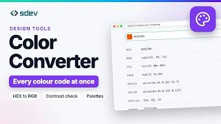 Color Converter: HEX to RGB, HSL, OKLCH and Contrast Checker (Every Feature)
