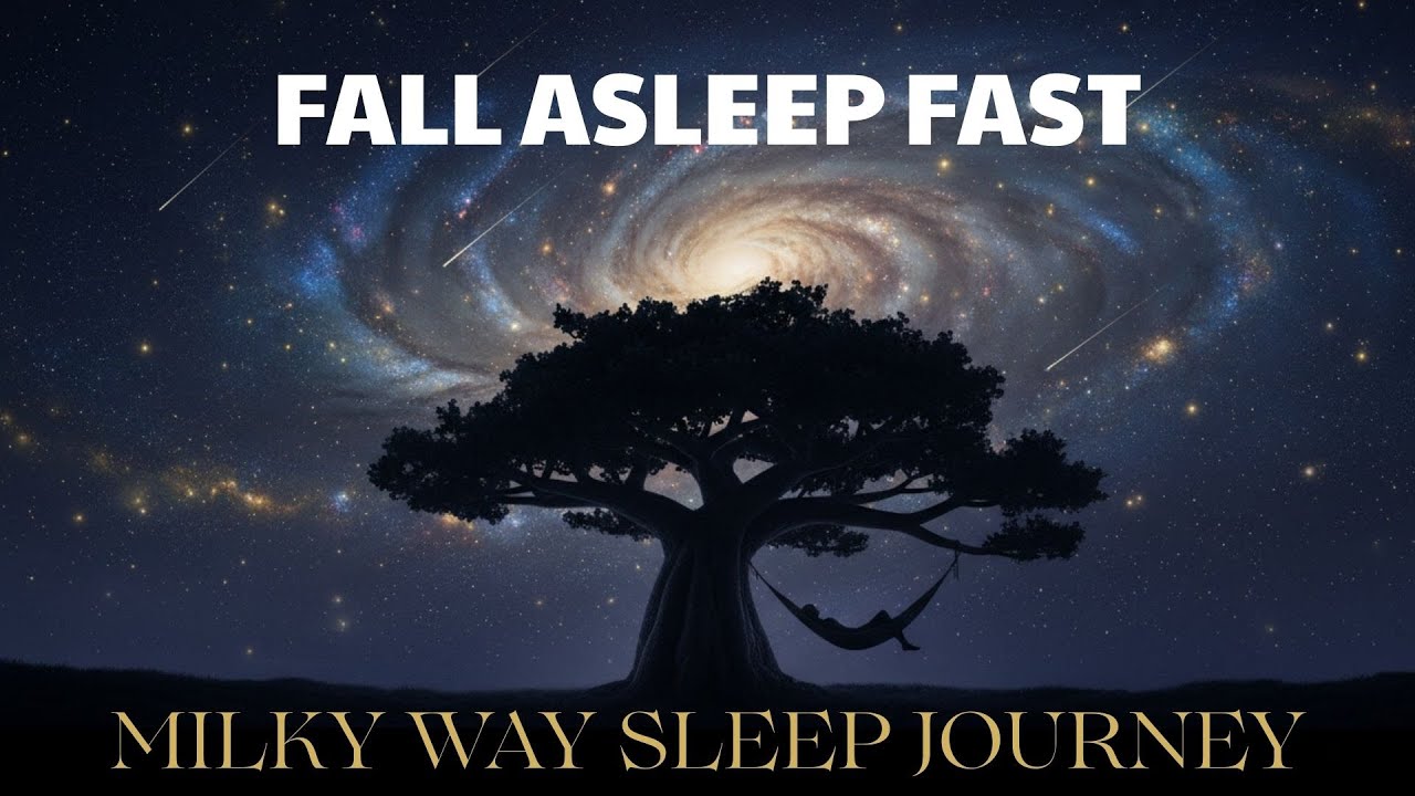 Milky Way Galaxy: A Relaxing Journey for Deep Sleep (Soft Spoken)