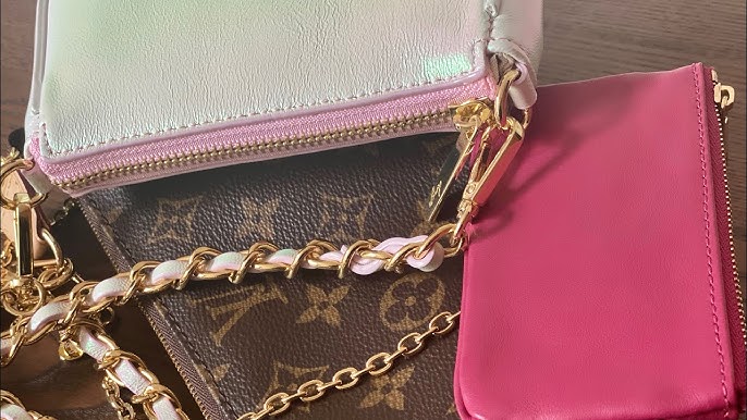 Louis Vuitton Mini Pochette vs $89 Leather Dupe! 