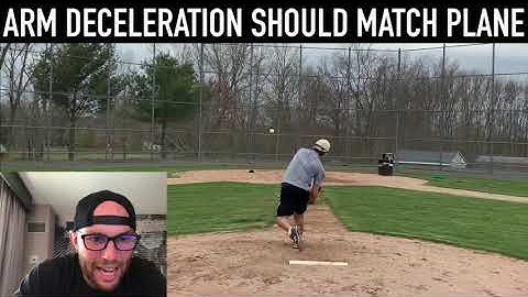 Arm Deceleration Should Match Plane of Acceleration - Pitching Mechanics | ROBBY ROWLAND
