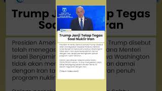 Trump Yakinkan Netanyahu AS TetapKeras Terhadap Nuklir Iran di Meja Perundingan