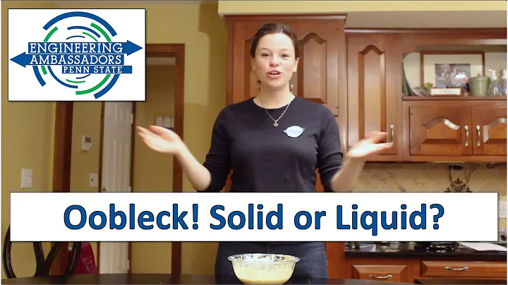 Oobleck! Is it a solid? It is a liquid? It's both!