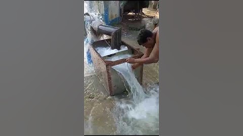 Yield test process for tube well water