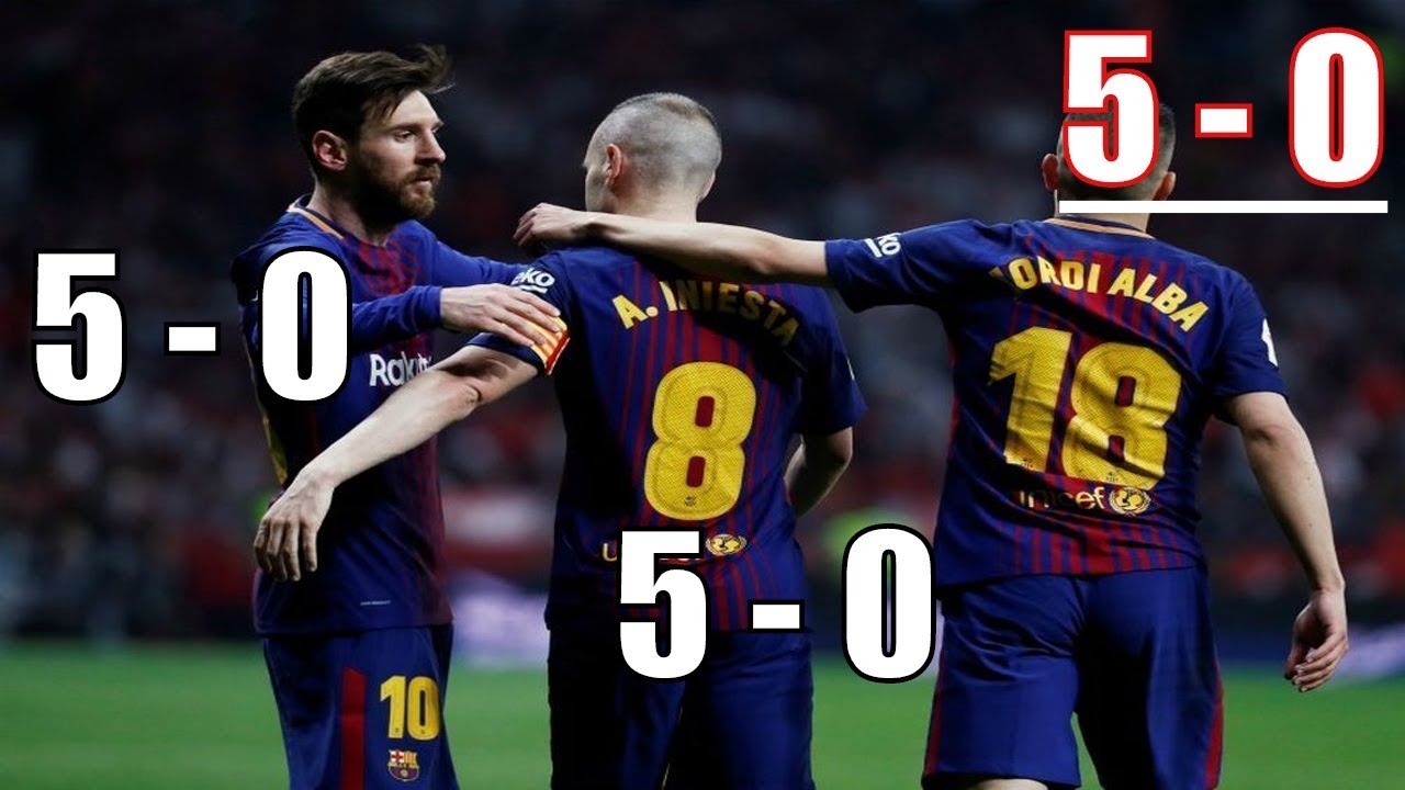 Barcelona vs Sevilla 5-0 Full Goals FINAL Highlights 21/04/2018