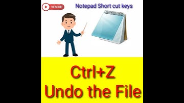 most important shortcut key of notepad।😲All  Notepad shortcut key 😲। #Shorts #Computer #Notepad