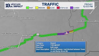 Officials: Part of East Pkwy in Sevier County reopens after deadly crash