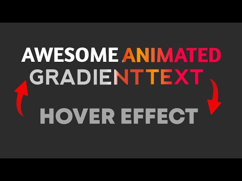CSS Glowing Text Hover Effects | Quick HTML CSS Tutorial For Beginner #webdevelopment #coding #devin