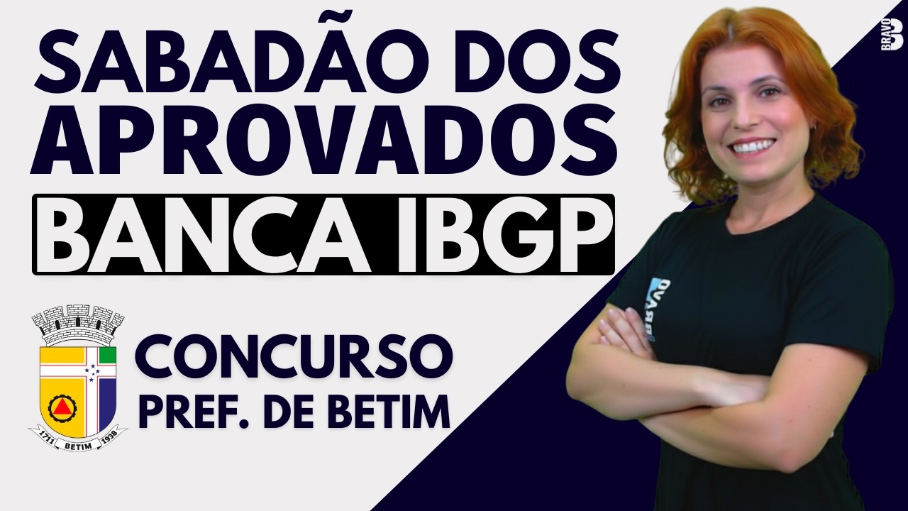 PORTUGUÊS | IBGP | CONCURSO PREFEITURA DE BETIM