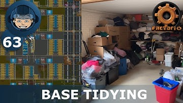 BASE TIDYING (2.8k SPM) - Step 63: Factorio Megabase (Step-By-Step)