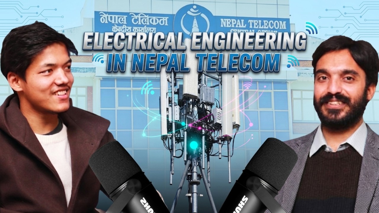 Career Journey of an Electrical Engineer at Nepal Telecom | Ft. Mr. Ashutosh Jha | EC TALKS 3.0