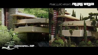 Scale Model - Frank Lloyd Wright's Iconic 'Fallingwater' (Walk-Through)