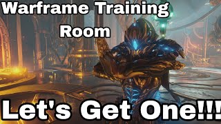 How to get a Simulacrum/Training Room Warframe2026!!!