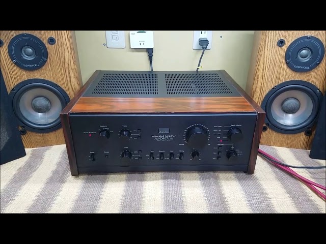 SANSUI AU-D907Limited 修理完成後試聴 ④ - YouTube