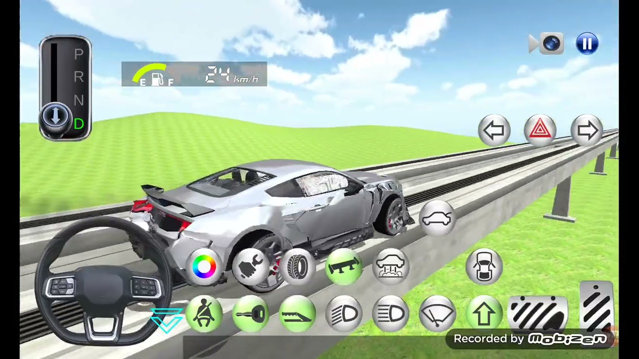 머스탱 신차를 거지차로 만들기(3d운전교실)