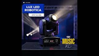 Lus Led Robotica SPOT de 30W para eventos #robotica #luzled #escenario #beam #spot