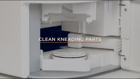 Daily Cleaning - Kneading Parts