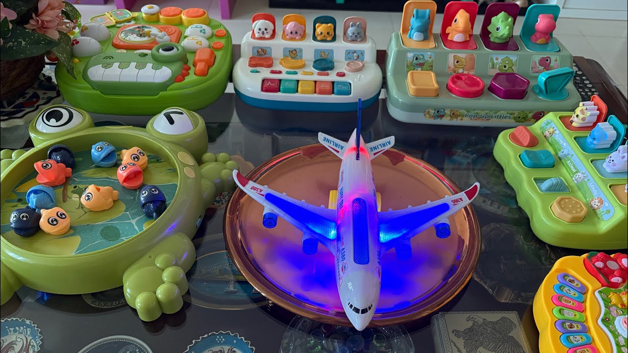 ASMR AIRPLANE ✈️ TOY || POP UP & PLAY PALS 