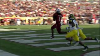 Connor Shaw To Ace Sanders Touchdown - Outback Bowl - South Carolina Vs. Michigan