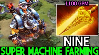 Famous NINE [Alchemist] 12 Min Radiance 1100 GPM Machine Farming Dota 2 Wealth