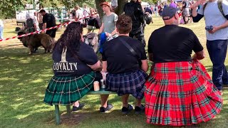 #176 Scotland Weekend. Edinburgh, winding roads, motorcyclist, Scottish dialect, heavy stones lifter