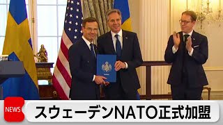 スウェーデンのNATO正式加盟が決定（2024年3月8日）