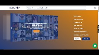 Hackathon Project for Ineuron || Project Show case || Code With Akash
