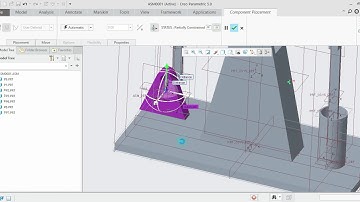 7. ASSEMBLY OF PARTS IN CREO | PART III | CREO BEAM ENGINE TUTORIAL