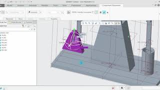 7. ASSEMBLY OF PARTS IN CREO | PART III | CREO BEAM ENGINE TUTORIAL