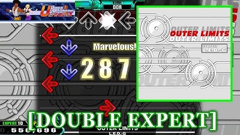 【DDR ULTRAMIX】 OUTER LIMITS / L.E.D.-G [DOUBLE EXPERT] 譜面確認＋Clap