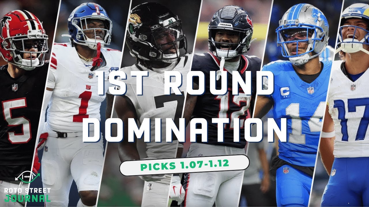 Which WR to Draft in the Fantasy 1st Round? Nabers vs Thomas Jr vs St. Brown vs Collins vs Nacua