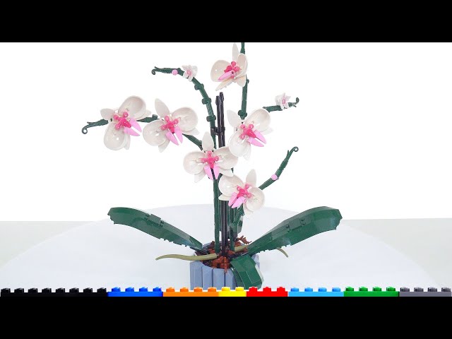 Lego Icons Orchid review