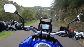 Suzuki Vstrom 800 on the D4  Vallee Herault