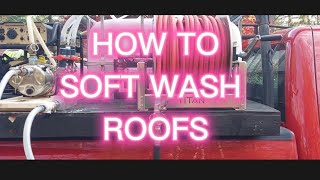 How To Soft Wash A ROOF (and WHY you DONT NEED Metering Valves!!) screenshot 5