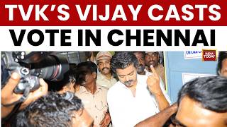 Tamil Nadu Polls Vijay: TVK Vijay's Political Debut Sparks Booth Chaos In Chennai | India Today