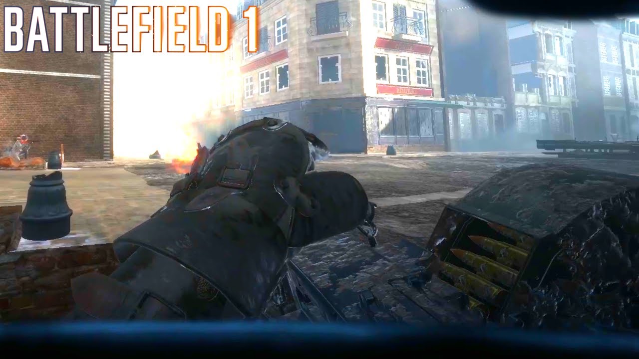 Sentry Sweeping Operation in the City【BATTLEFIELD 1 Gameplay