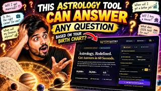 This Astrology Tool Can Answer ANY Life Question From Your Birth Chart! 🔮 | VediqAstro Explained