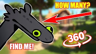 Toothless Dance Meme Finding Challenge 360º Vr Video