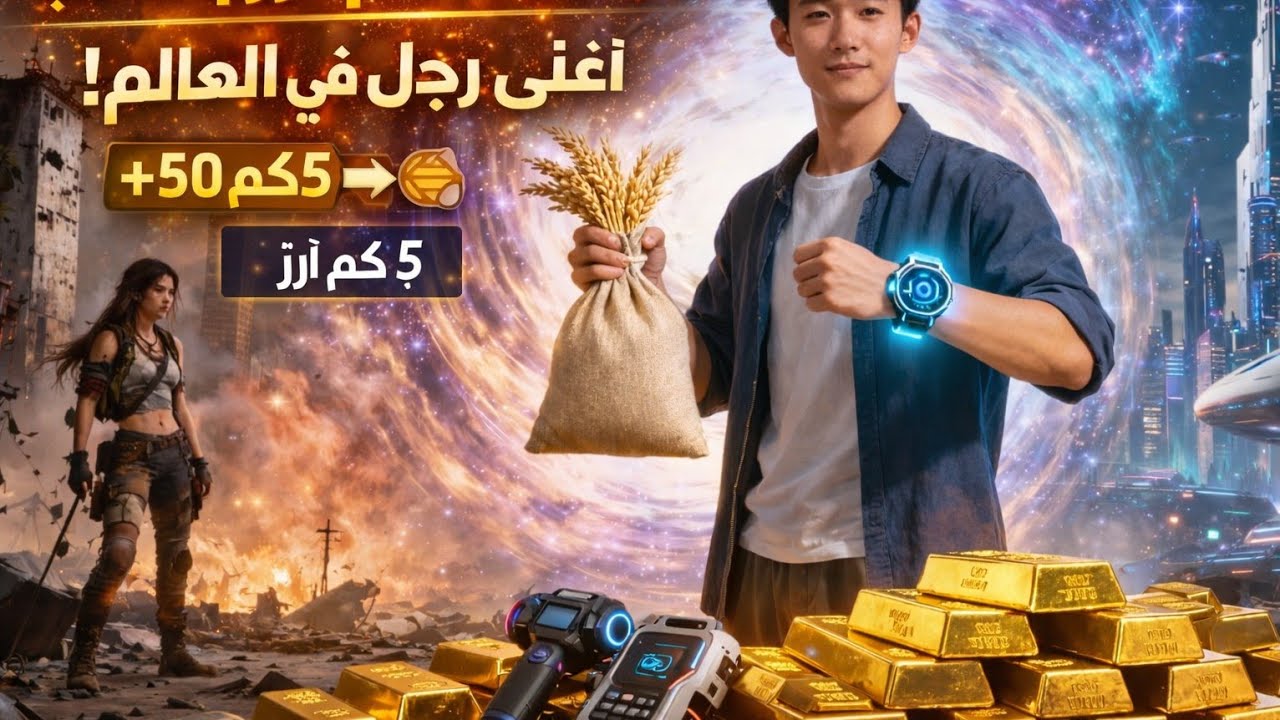 بعد حادث سيارة يحصل على نظام تداول، يبدّل 5 كغم أرز بـ 50 كغم ذهب ويصبح أغنى رجل في العالم!