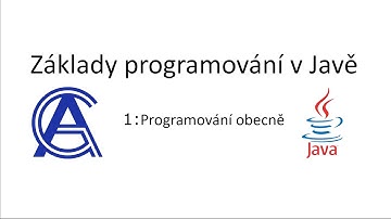 1 - Programování obecně