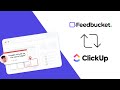 Turn website feedback into ClickUp tasks