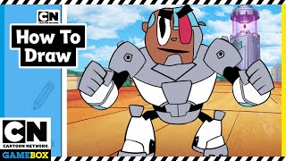 Mixed Shows Gameplay | How To Draw App - Get Your Pens Ready! | Cartoon Network GameBox screenshot 5
