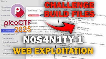 n0s4n1ty 1 - picoCTF 2025 - Web Exploitation