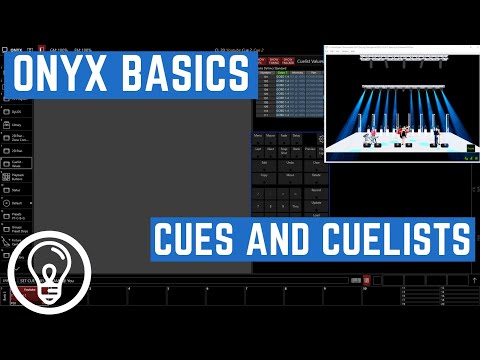 Cues and Cuelists - ONYX Basics