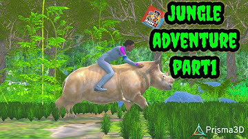 Jungle Adventure Part 1 | खतरनाक जंगल में पहला कदम! prisma 3D 3.0 prisma 3d tutorial