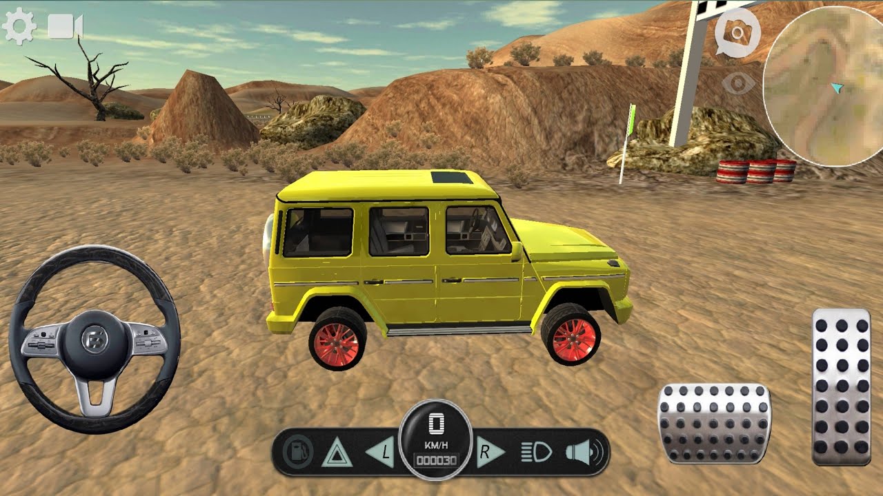 offroad gclass 2018 desert race online gameplay walkthrough Android & ios 3yellow car driving
