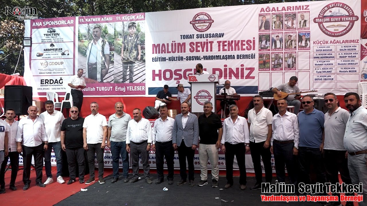 Malum Seyit Tekke Yardımlaşma ve Dayanışma  Derneği  Katmer Şöleni         ALİ DURAN DERNEK BAŞKANI