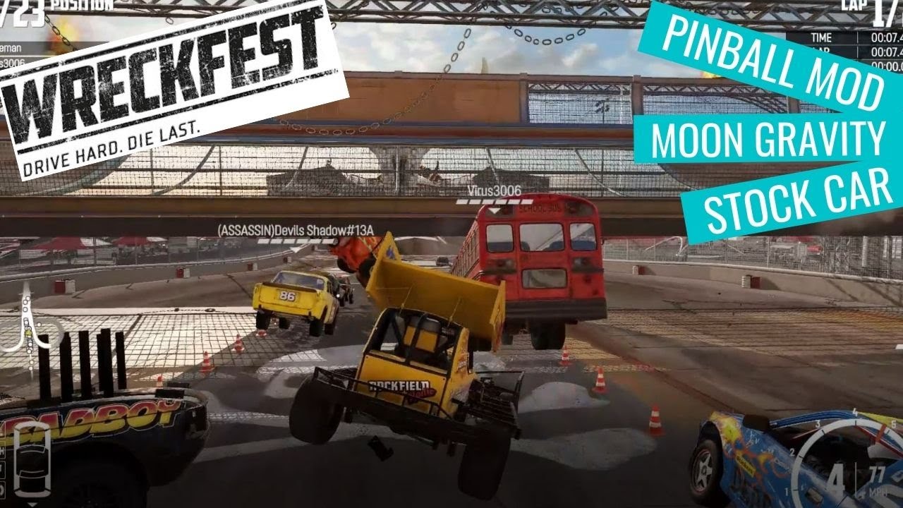 WRECKFEST HELLRIDE | CRASH COMPILATION | STOCK CAR RACING