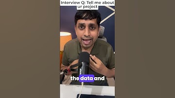 Data Engineer Interview Question: Tell me about your Project
