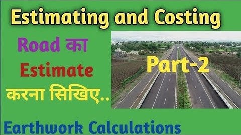 How to calculate Earthwork,Numerical problem on Earthwork calculation